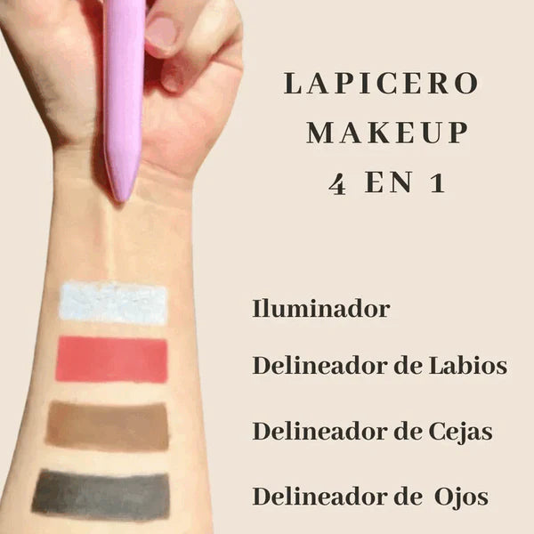 LAPIZ MULTIGLOW™  2x1 🇺🇸 MAKE UP 4 en 1 + EBOOK GRATIS