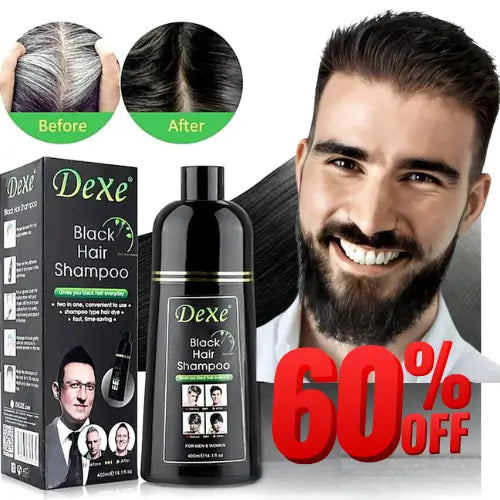 SHAMPOO DEXE  🇺🇸 - CUBRE TUS CANAS DE FORMA NATURAL + EBOOK GRATIS 🎁